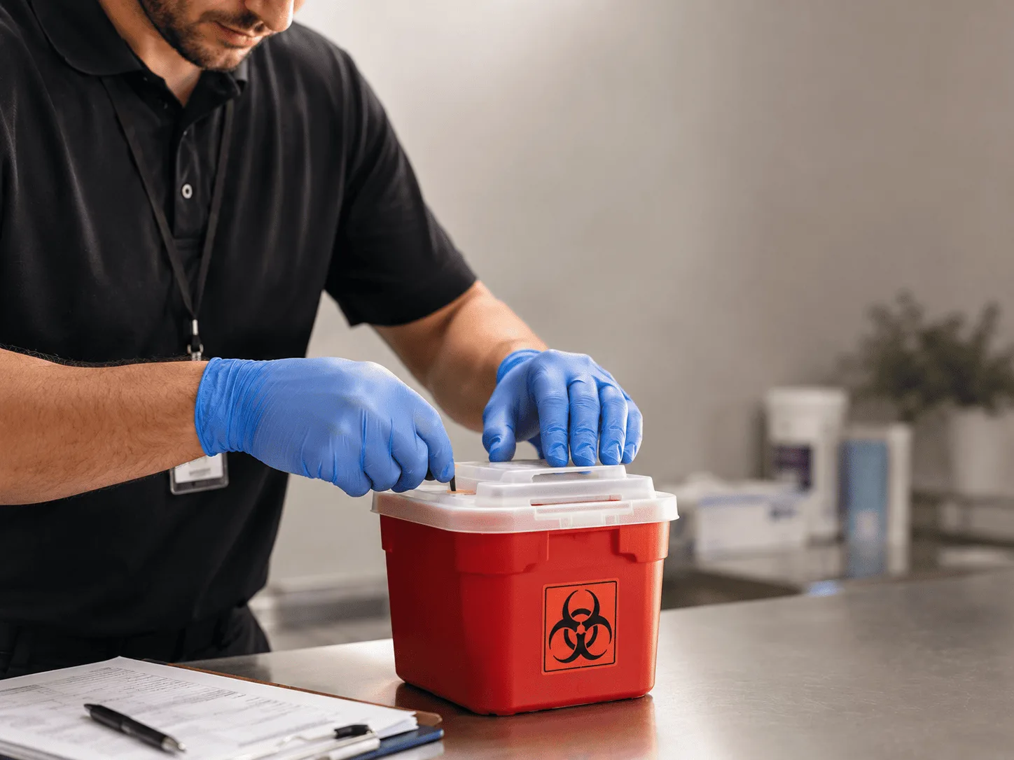 Why choose Sharps Waste Disposal in Earlsboro, OK